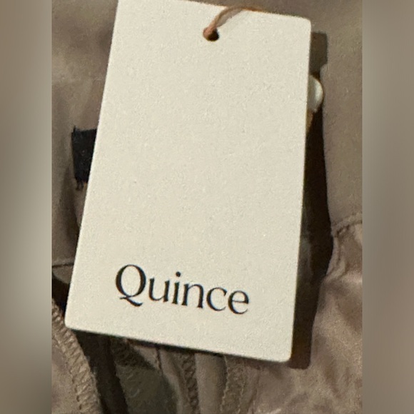 QUINCE women’s Stretch Crepe Pleated Wide Leg Pants - Picture 14 of 16